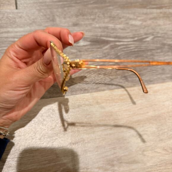 Christian Dior Vintage Gold Braided Frame Reading Glasses - Picture 10 of 10